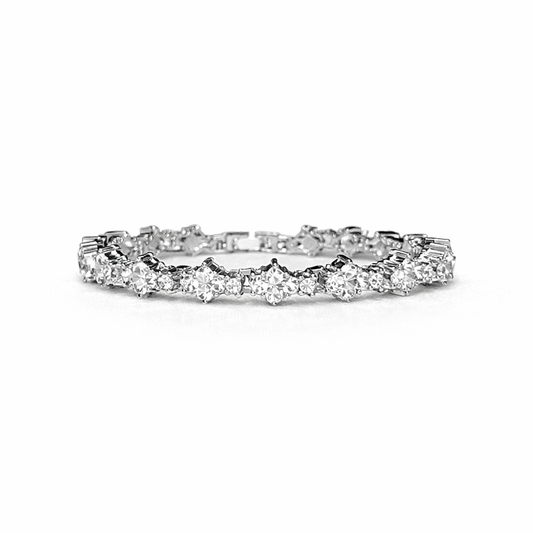 ICED CROSS BRACELET
